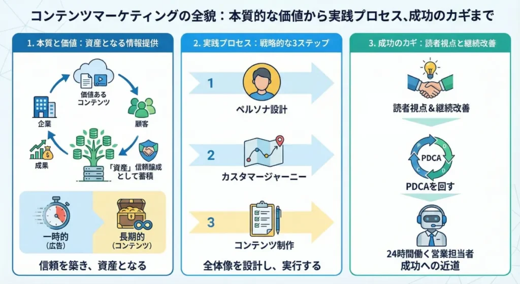 コンテンツマーケティングの全貌
